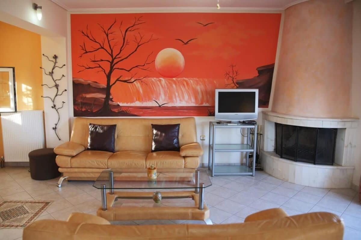 Schinias Bright Spacious Maisonette-Panoramic View Marathón Exteriér fotografie