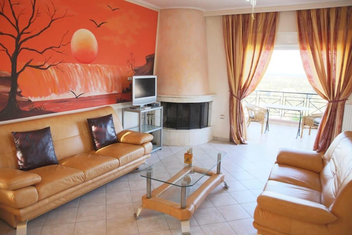 Schinias Bright Spacious Maisonette-Panoramic View Marathón Exteriér fotografie